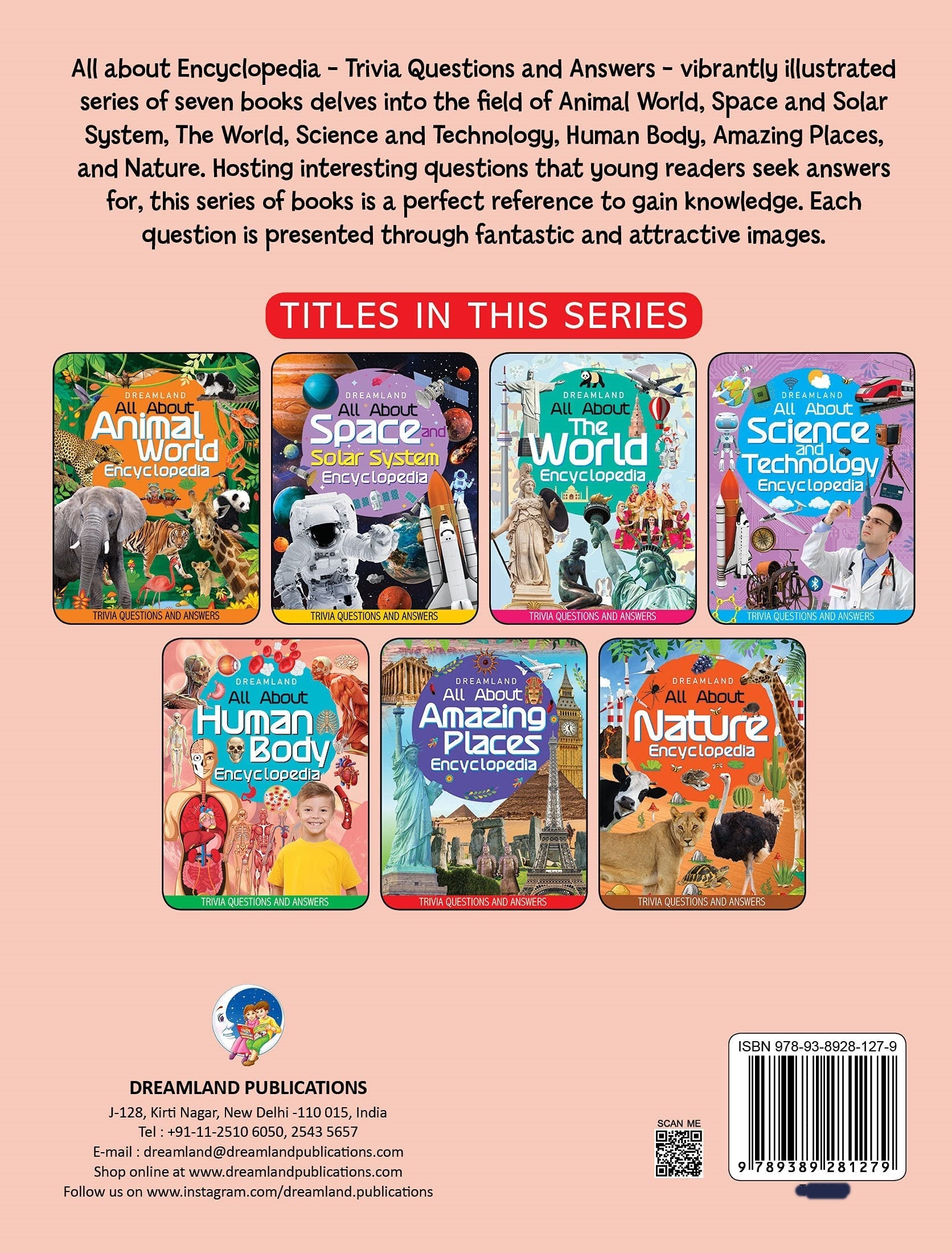 Dreamland Human Body Encyclopedia for Children Age 5 - 15 Years- All About Trivia Questions and Answers