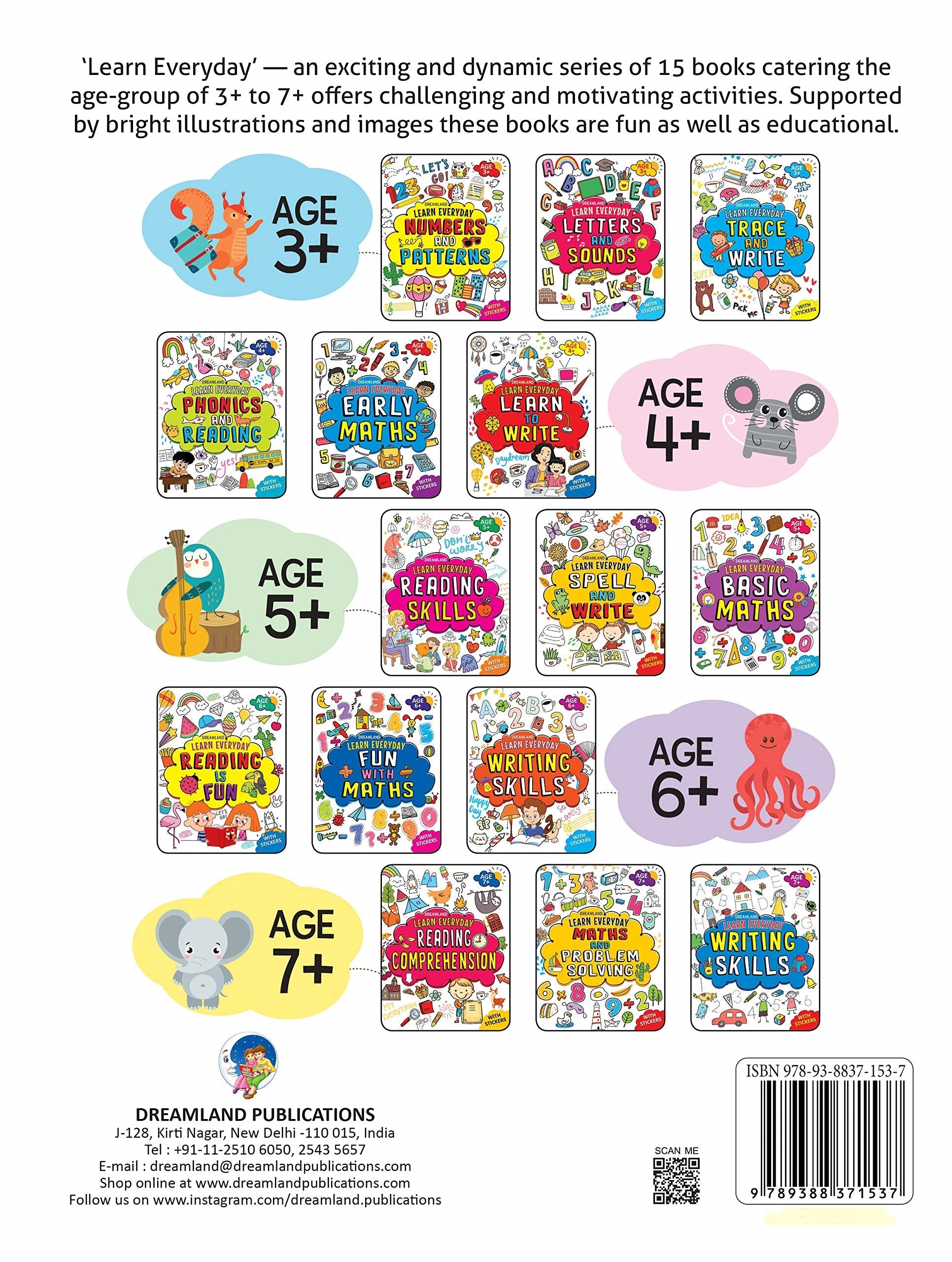 Dreamland Learn Everyday Spell and Write - Age 5+