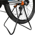 Ibera Easy Utility Bike Stand for 20"-29" - Adjustable & Foldable Bicycle Stand for Storage & Repair - Floor-Mounted & Scratch-Free Alloy Steel Rack - ideal Bicycle Storage for Indoor Garage