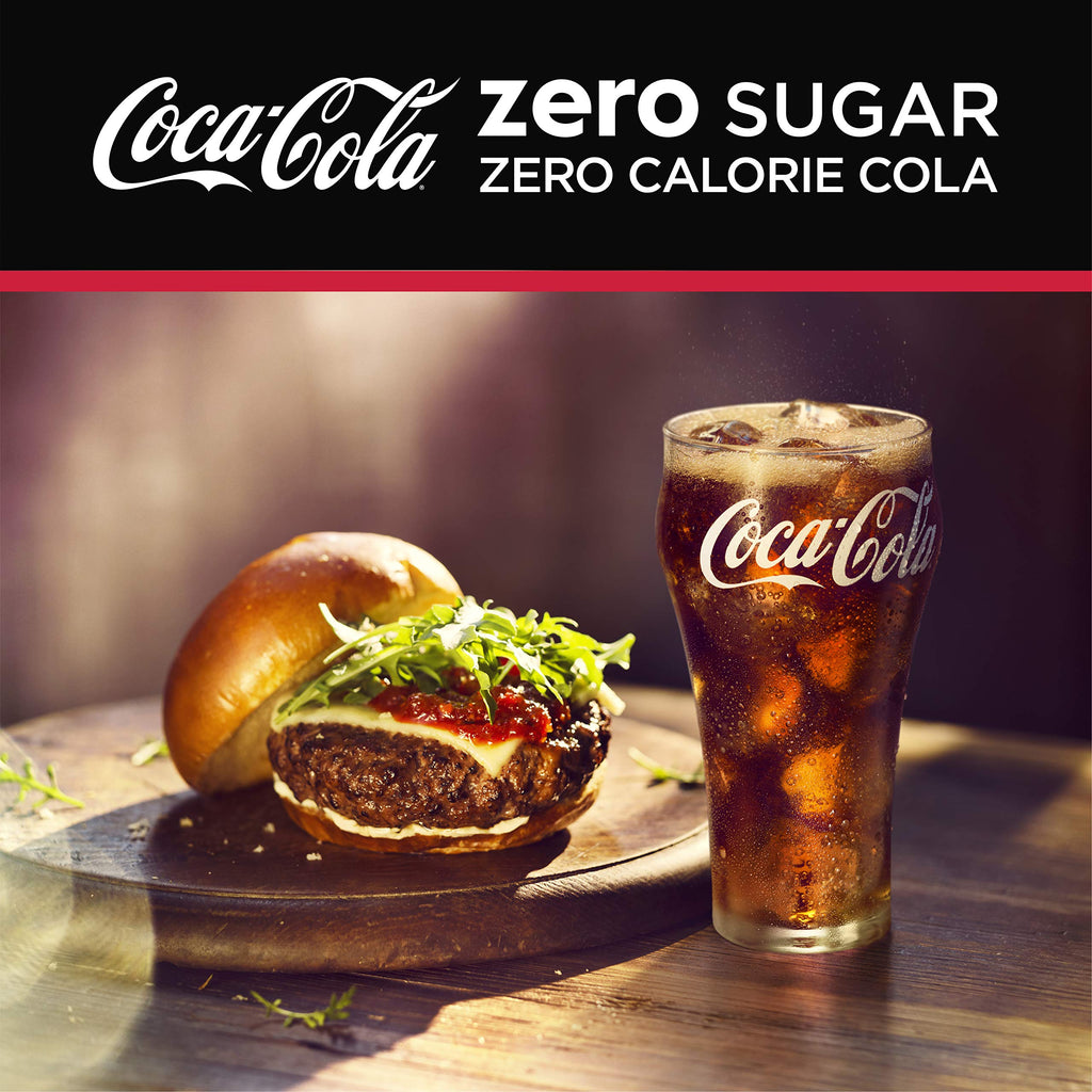 Coca-Cola Coke Zero Sugar Diet Soda Soft Drink, 12 fl oz, 12 Pack