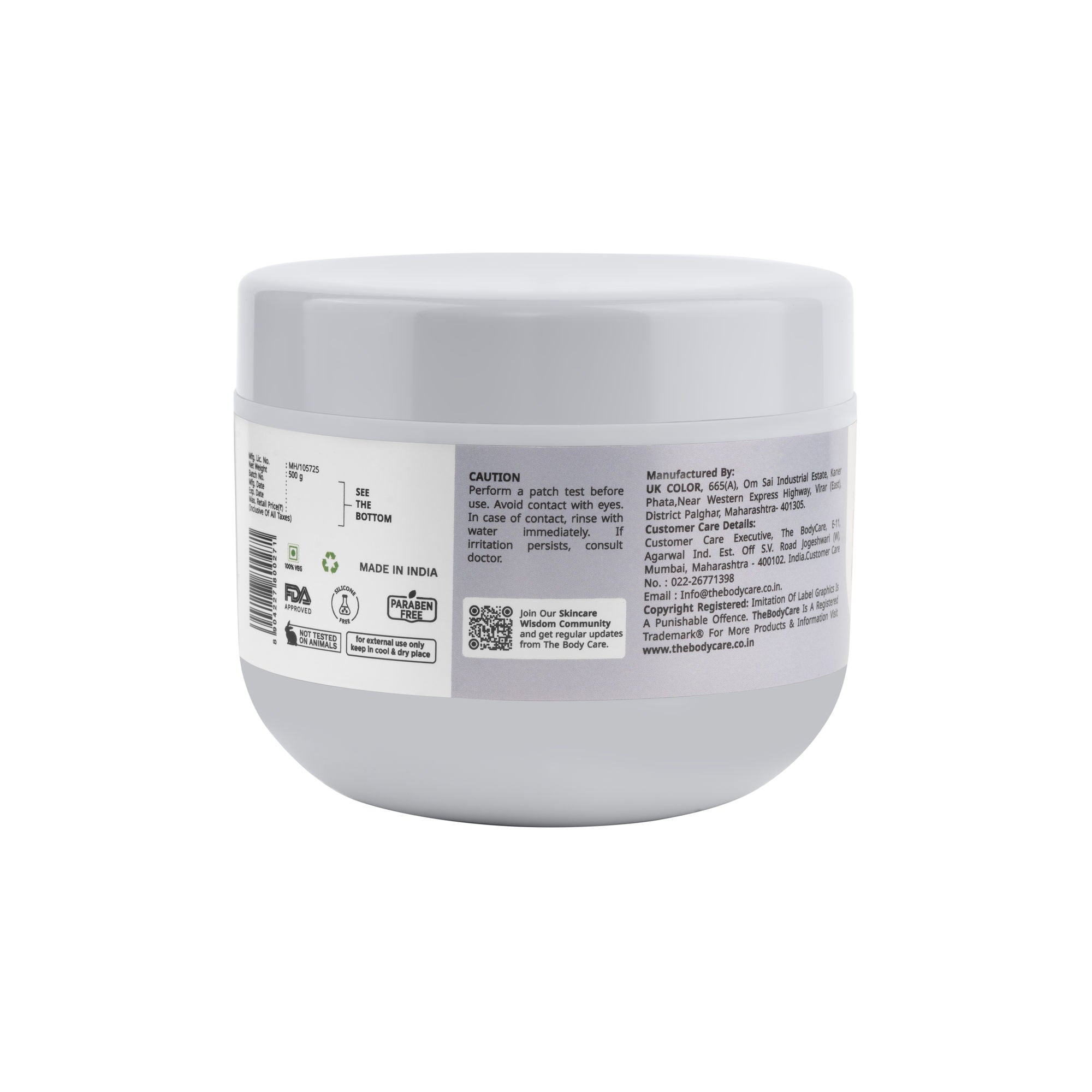The Body Care Mixfruit Nourishing & Depigmenting Cream
