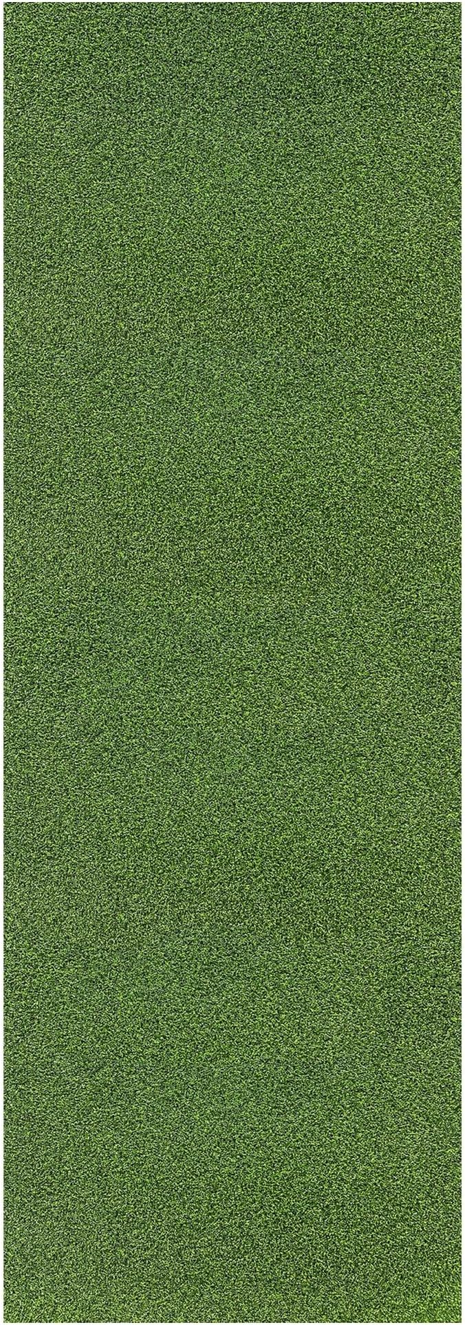 Ottomanson Artificial Turf Golf Hitting Mat 3' x 10' Indoor/Outdoor Waterproof Synthetic Fake Grass for Putting Practice Baseball Football Sports Gym Backyard, Custom Size 2' up to 30'