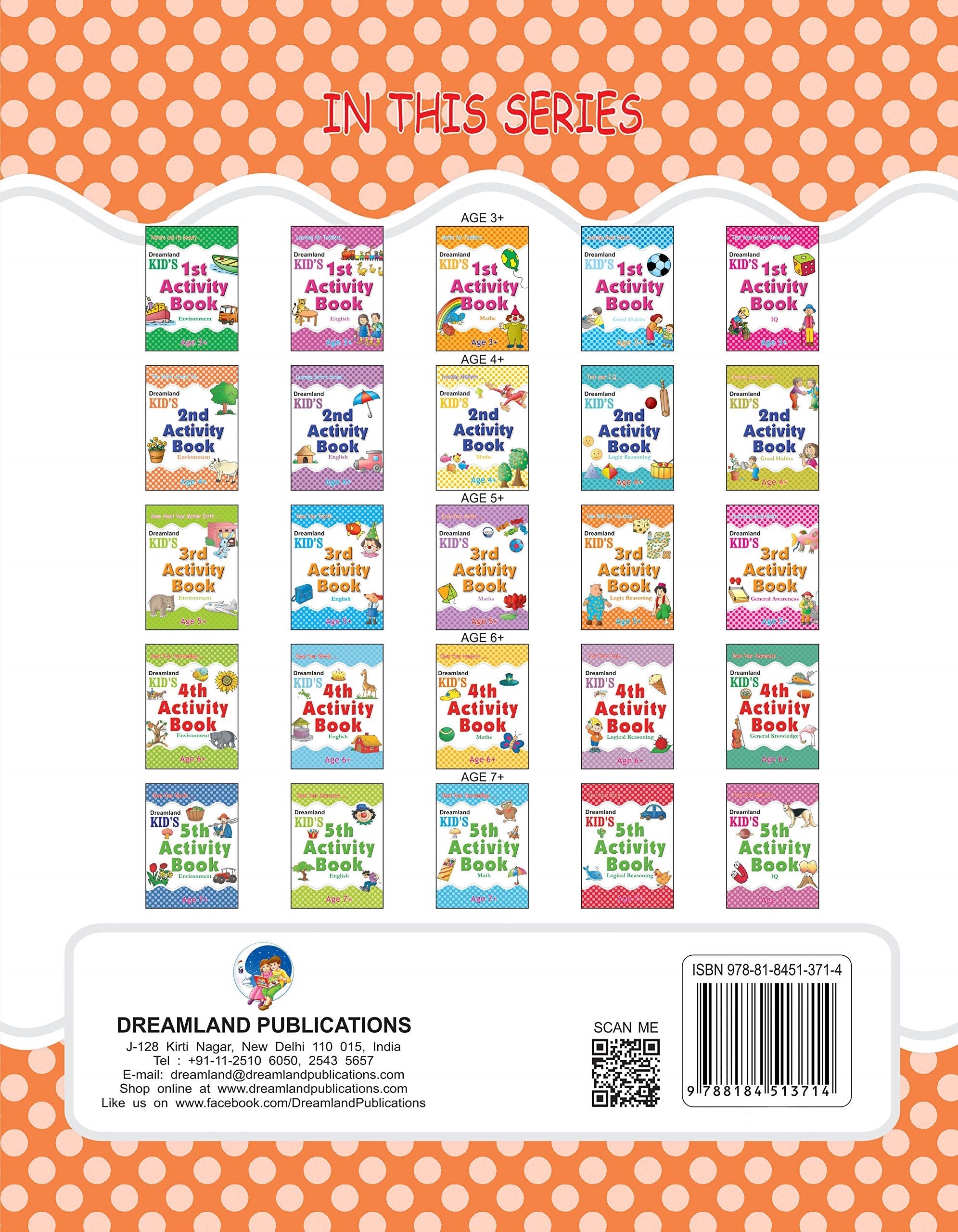 Dreamland Kid's 2nd Activity Book - Environment
