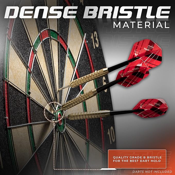 Franklin Sports Professional Dartboard - 18" Regulation Size