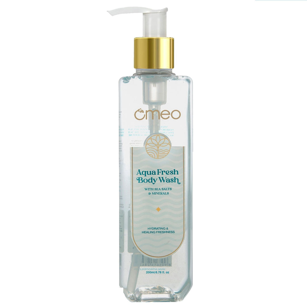 Omeo Aqua Fresh Body Wash - Gentle Cleansing, Soft Nourshing Body Wash