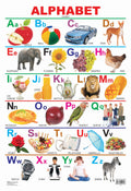Dreamland Publications Educational Chart for Kids - Alphabet
