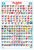 Dreamland Publications Flag Chart : Children Reference Educational Laminated Chart