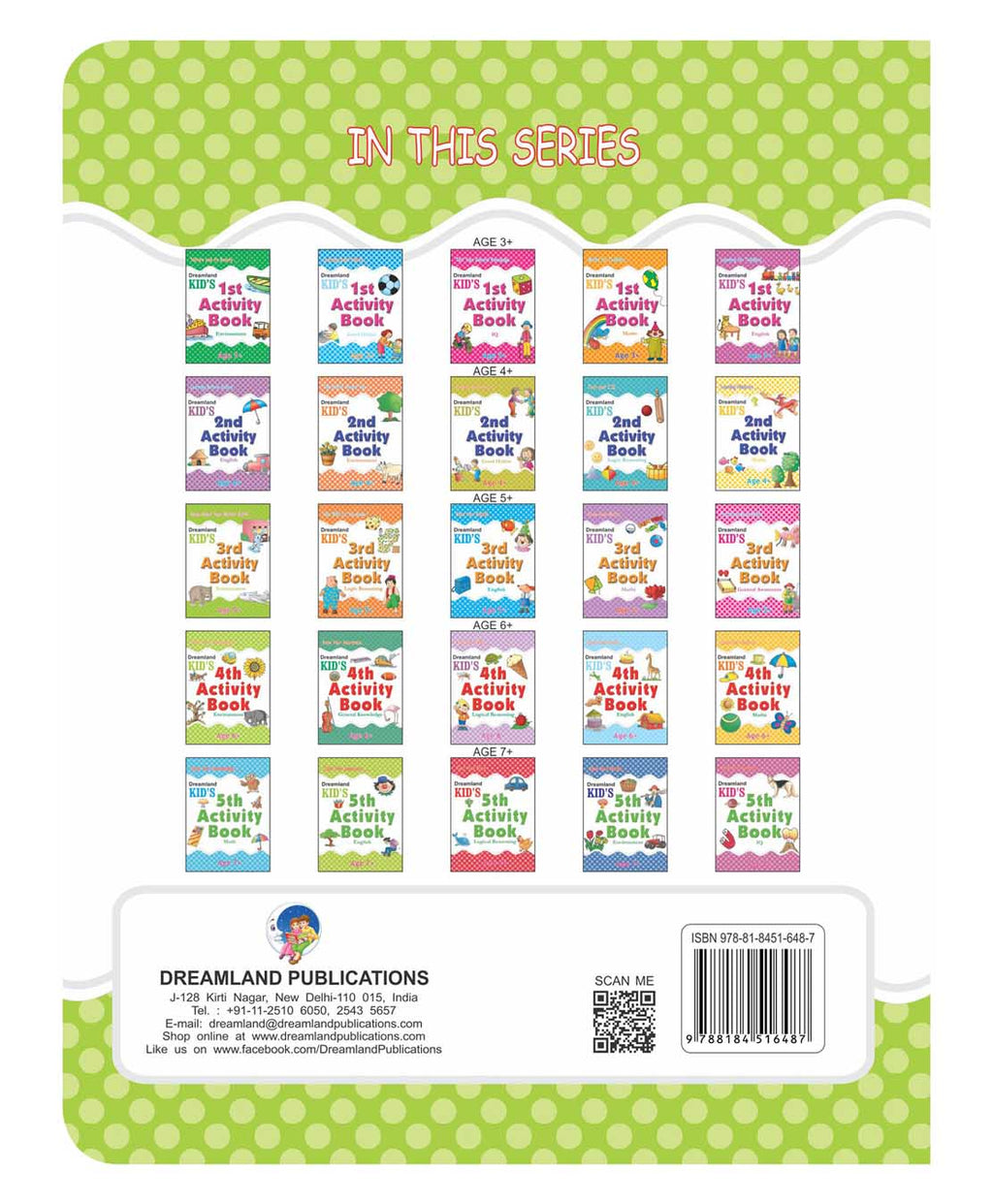 Dreamland Kid's 4th Activity Book - Environment