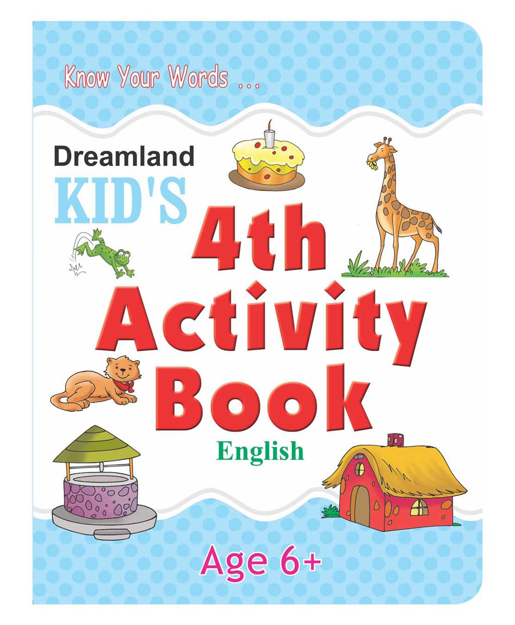 Dreamland Publications Kid's 4th Activity Book - English