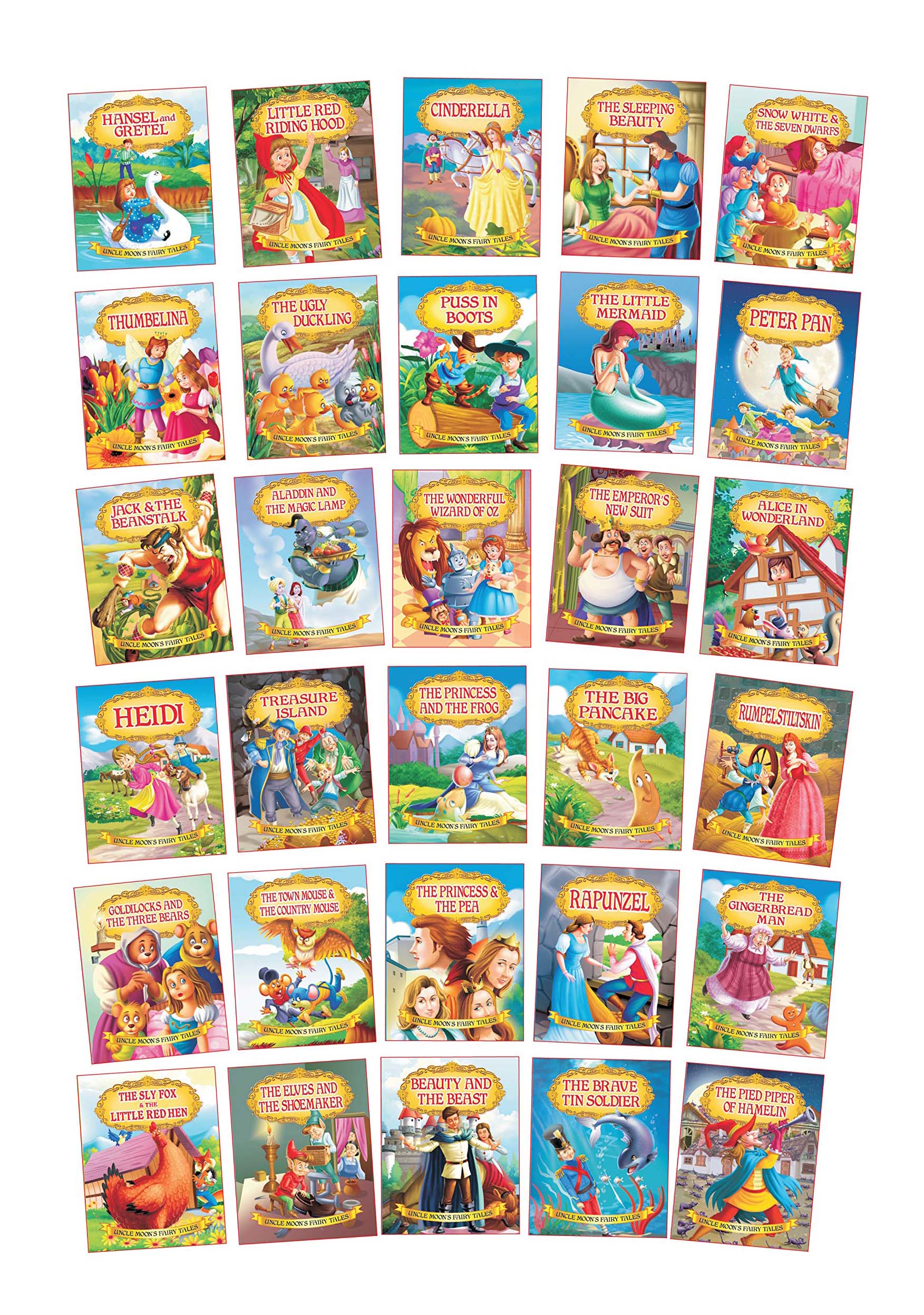 Dreamland Uncle Moon's Fairy Tales- Pack (30 Titles)