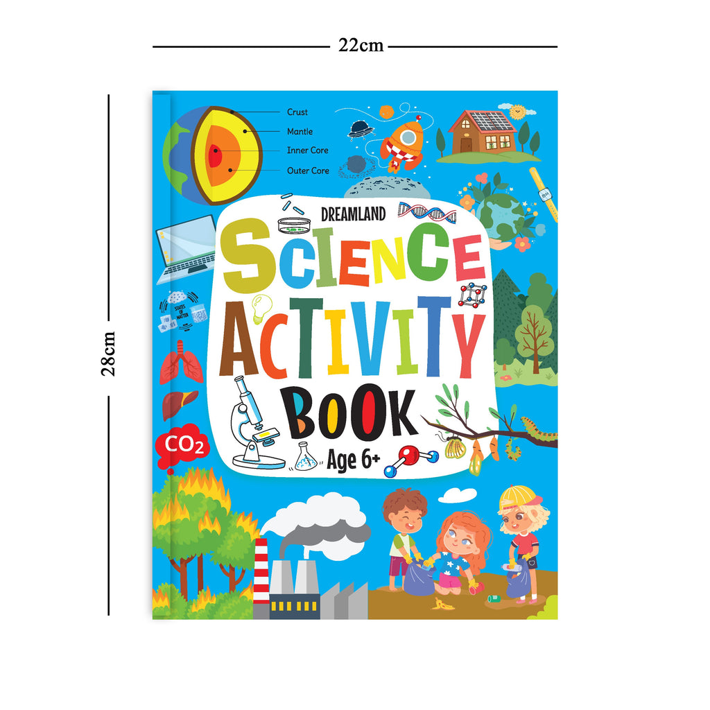 Dreamland Publications Science Activity Book Age 6+ : Children's Interactive & Activity Book