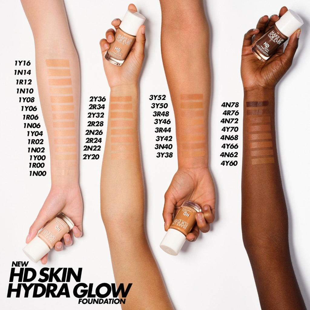 MAKE UP FOR EVER Hd Skin Hydra Glow Foundation - 1n10 - Ivory