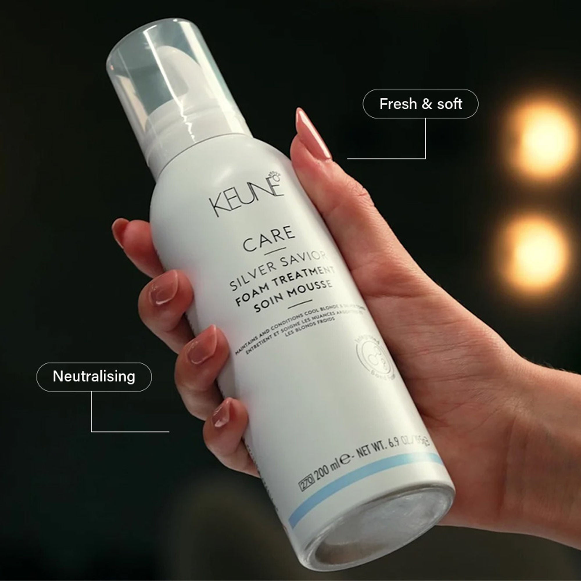 Keune Haircosmetics Care Silver Savior Foam Treatment
