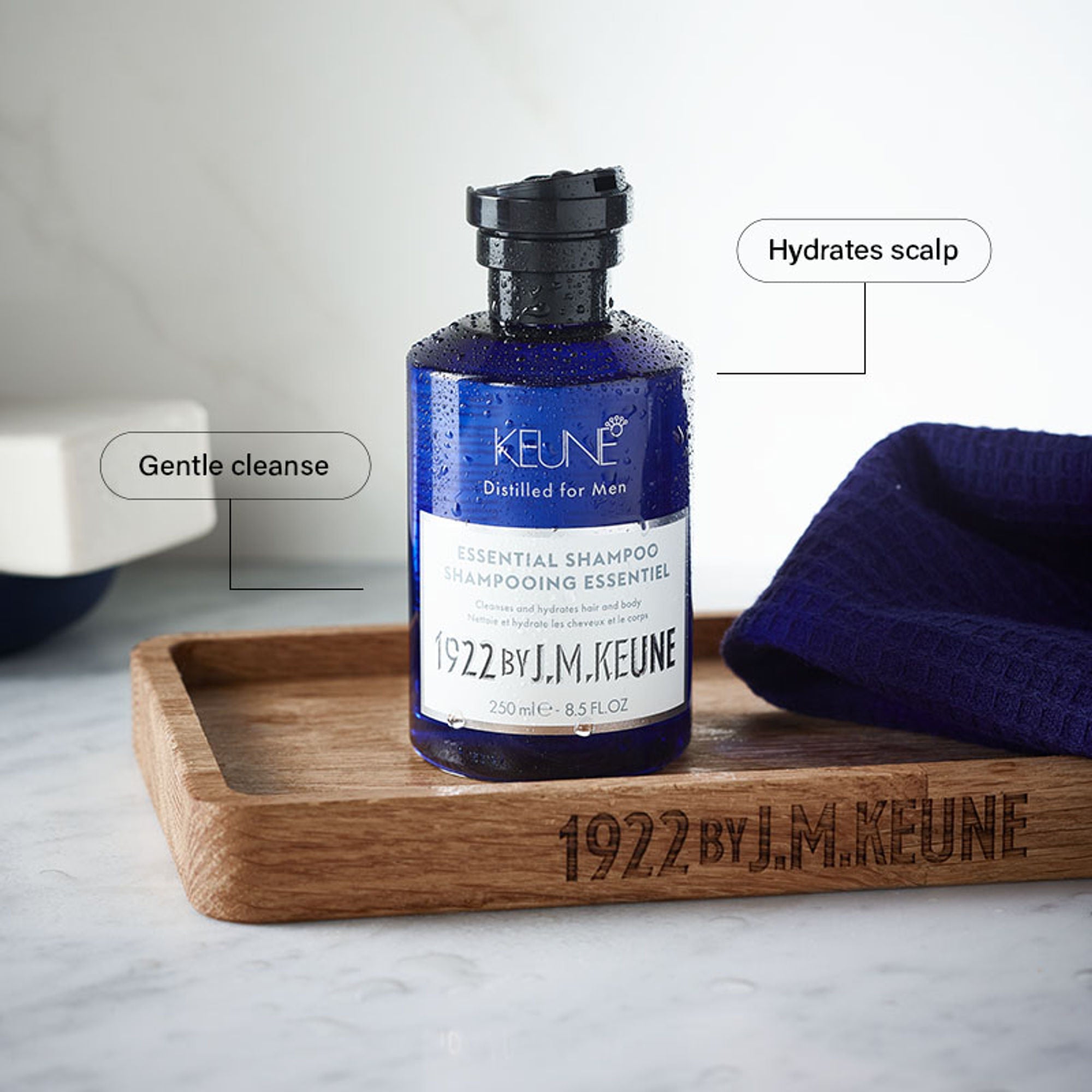 Keune Haircosmetics 1922 By J.M. Keune Essential Shampoo