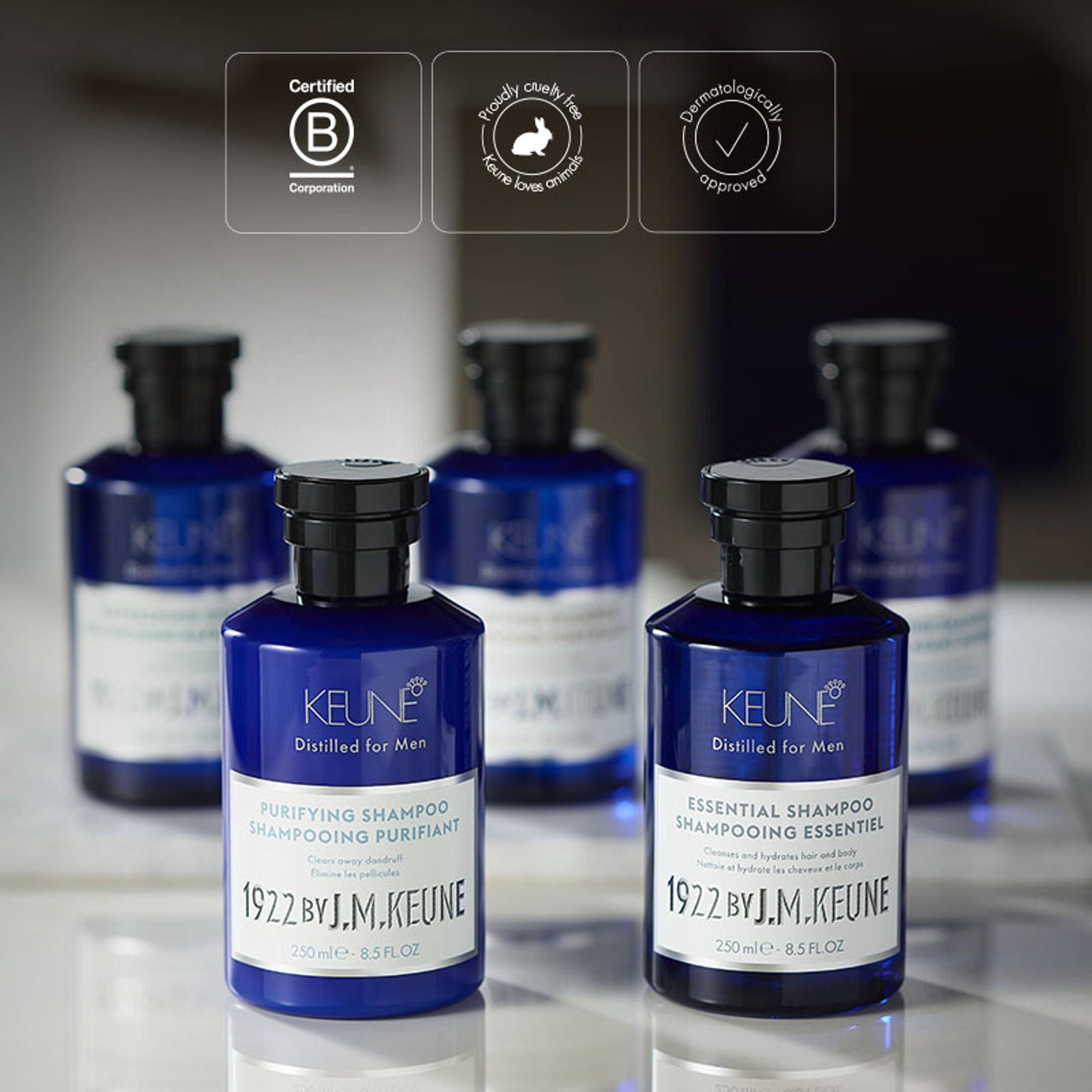 Keune Haircosmetics 1922 By J.M. Keune Essential Shampoo