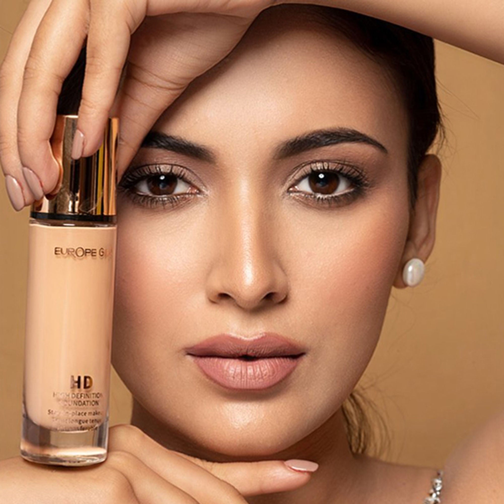Europe Girl HD- High Coverage Foundation - 60 Medium