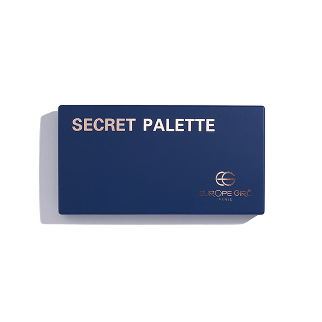 Europe Girl 10 Colour Eyeshadow Secret Palette - Diamond Dust