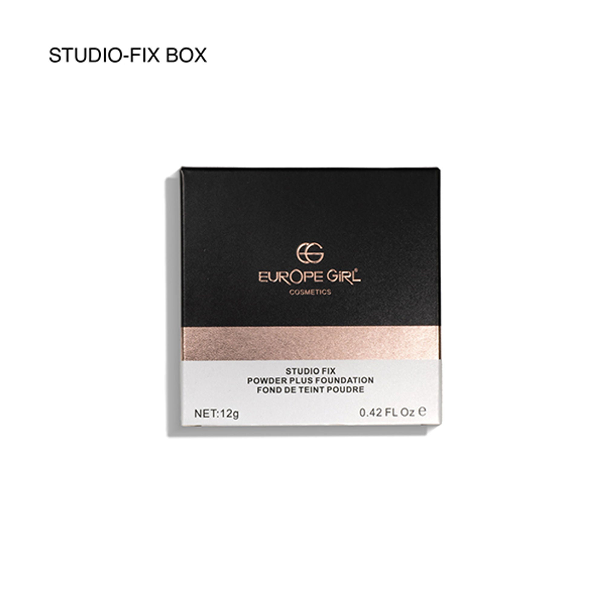 Europe Girl Studio Fix Compact - 01 Light Ivory