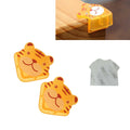 Safe-O-Kid Set Of 4 Cushioned Corner Guard Protection in cute Tiger Design - Yellow