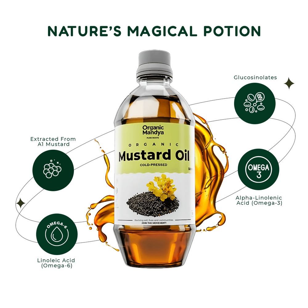 Organic Mandya Mustard Oil
