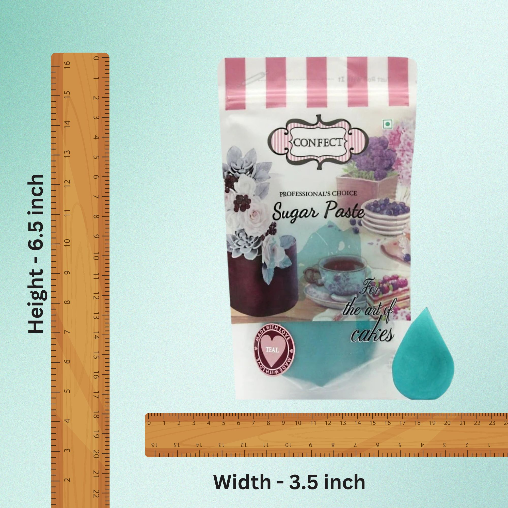 Confect Teal Fondant | Edible Sugarpaste