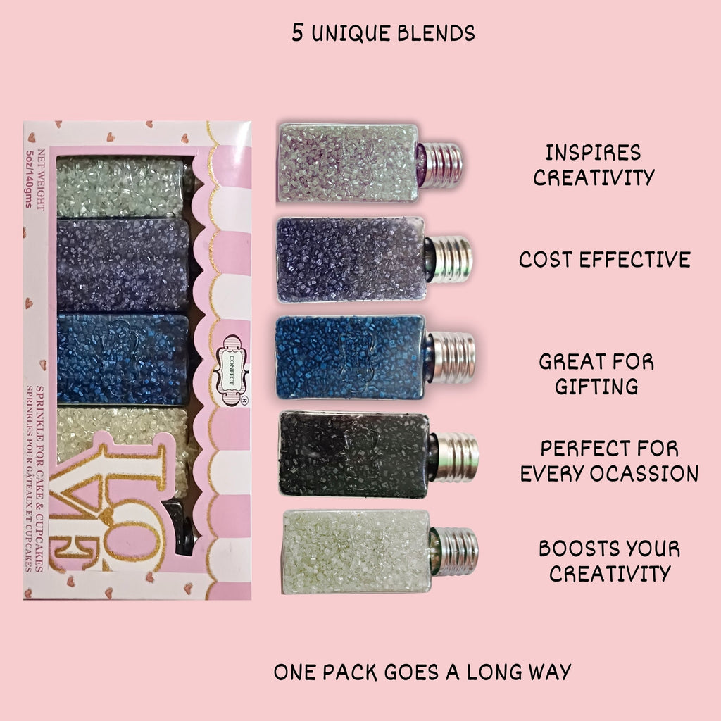 Confect Sparkling Sugar Combo Multipack 1