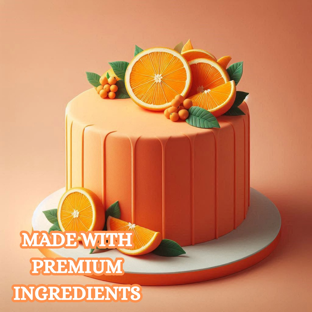 Confect Citrus Orange Fondant | Edible Sugarpaste
