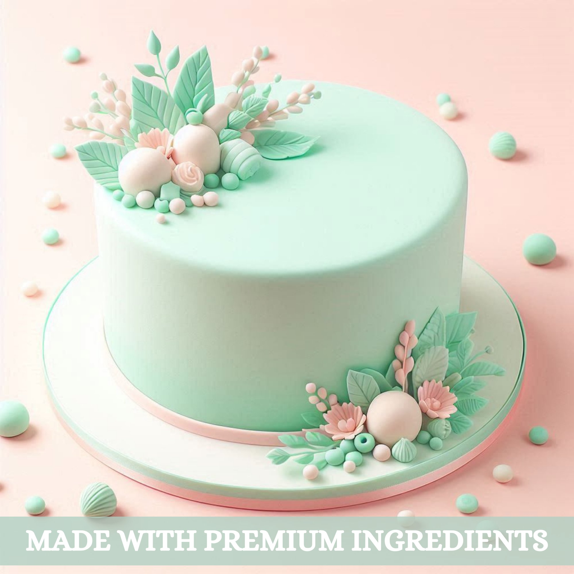 Confect Mint Green Fondant | Edible Sugarpaste