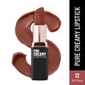 Swiss Beauty Pure Creamy Matte Lipstick - 12 Rich Cocoa