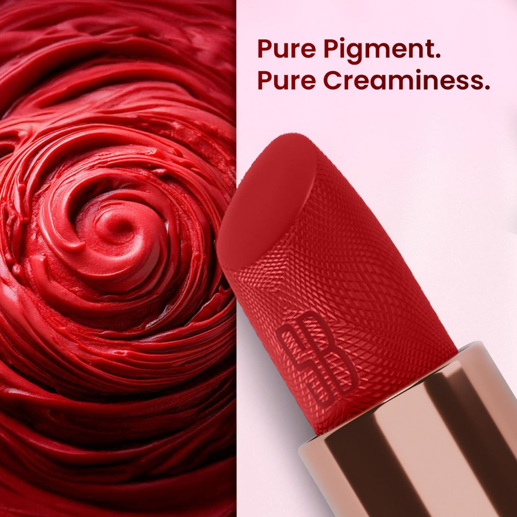 Swiss Beauty Pure Creamy Matte Lipstick - 17 Cute Cranberry