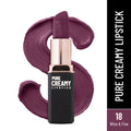 Swiss Beauty Pure Creamy Matte Lipstick - 18 Wine And Fine