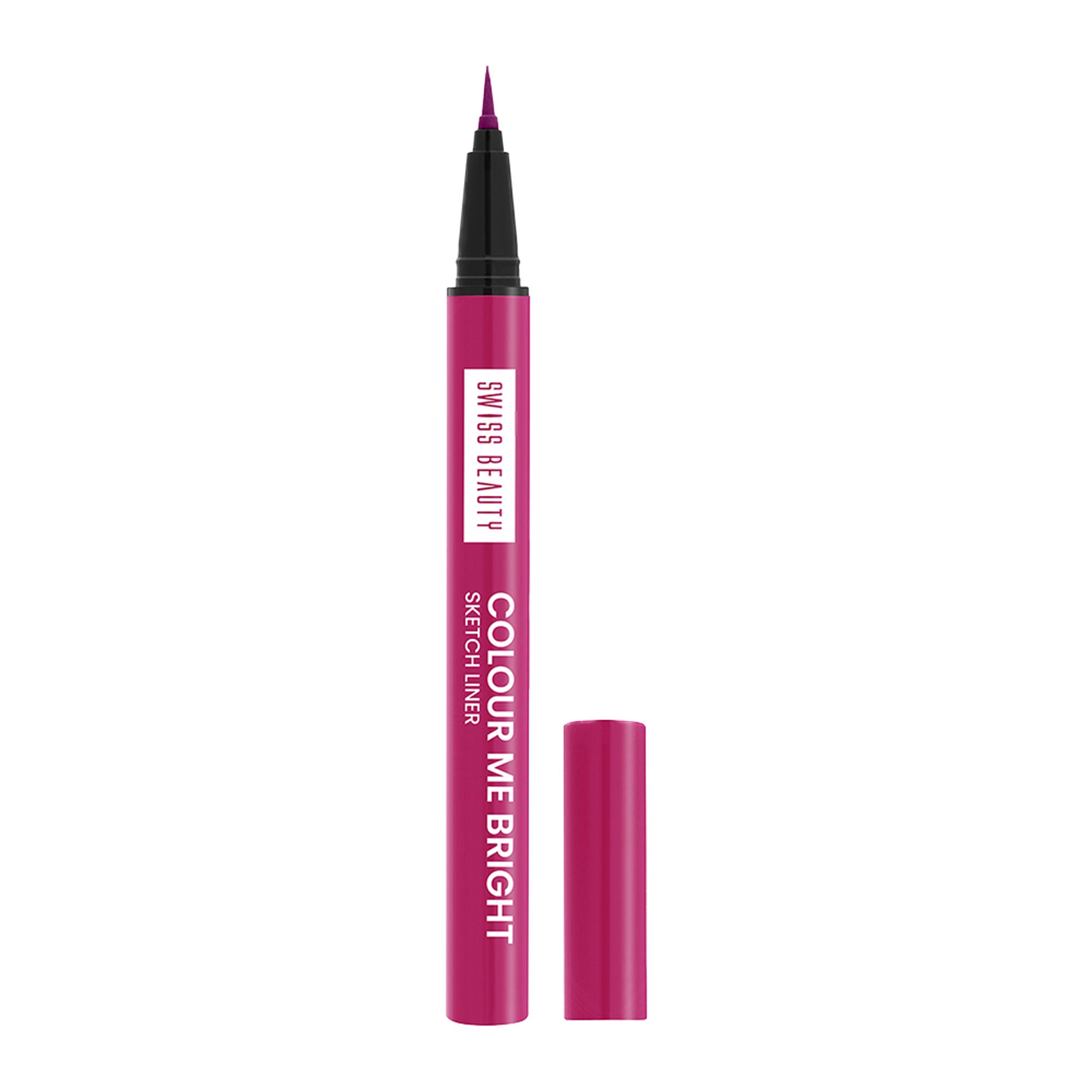 Swiss Beauty Colour Me Bright Sketch Eyeliner - 06 Wine Rush