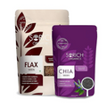 Sorich Organics Raw Chia Seeds and Flax Seeds