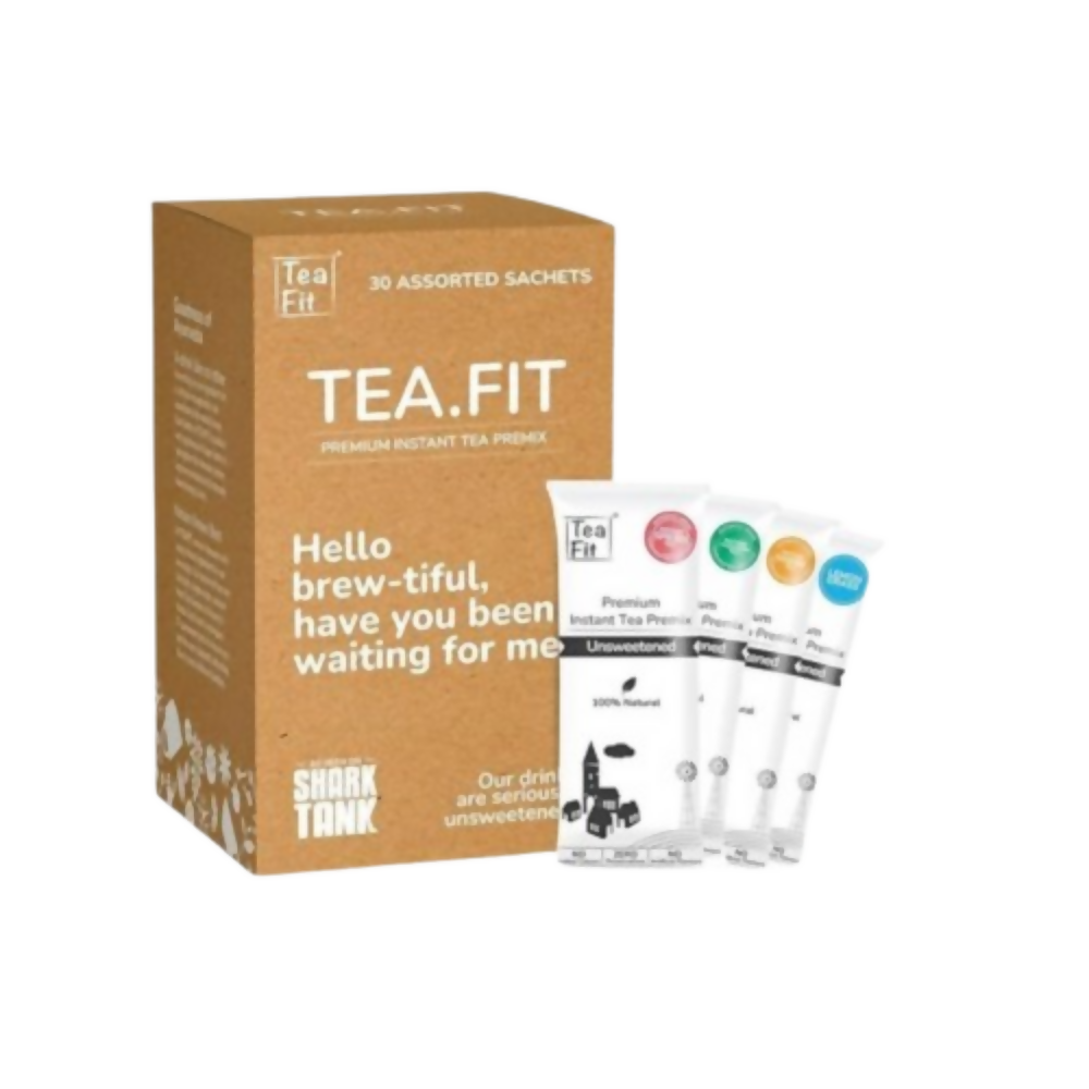 TeaFit Premium NO SUGAR Instant Assorted Tea Premix
