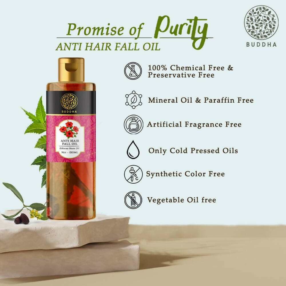 Buddha Natural Hair Oil For Men & Women