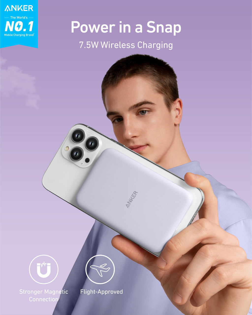 Anker 621 Magnetic Battery (MagGo)