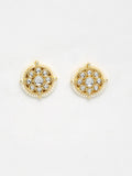 Kundan Studs - Ruby Raang
