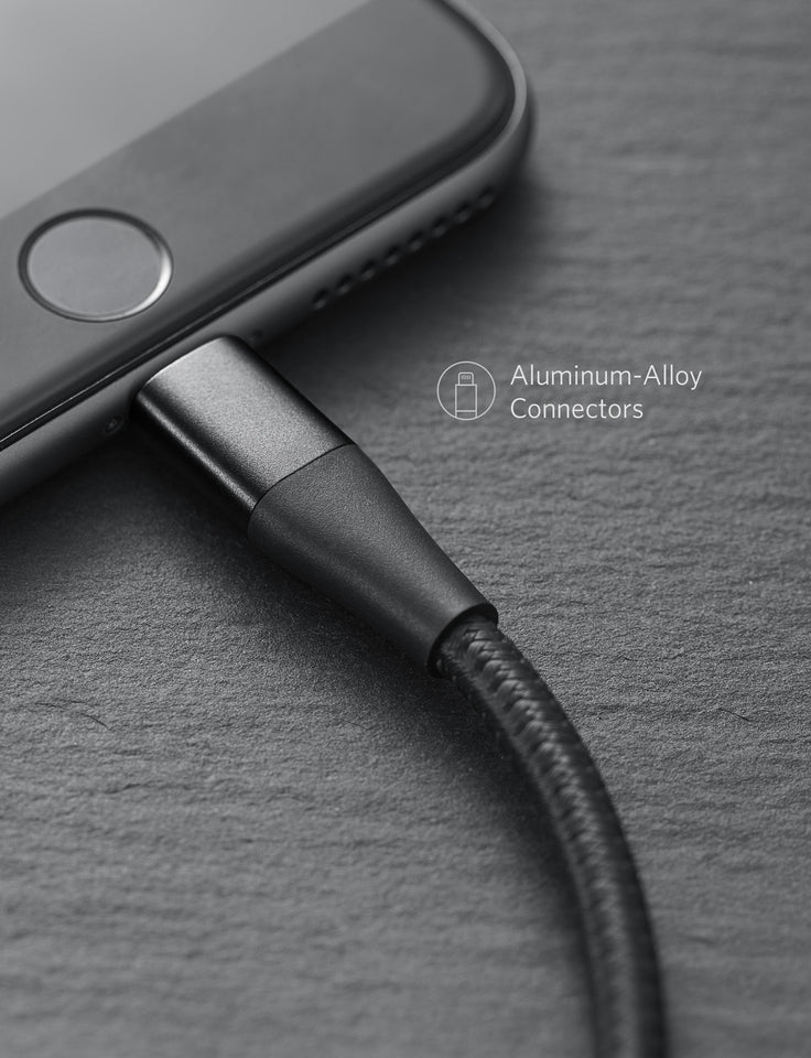 Anker 551 USB-A to Lightning Cable (3 ft / 6 ft / 10 ft)
