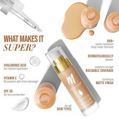 MyGlamm Super Serum Foundation - 103W Crème