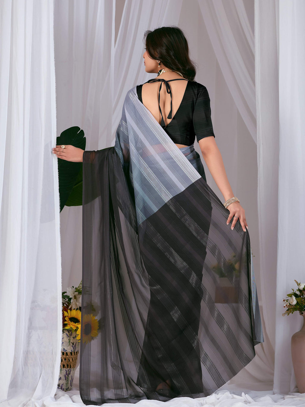 Aastha Fashion Multi Monsoon Printed Saree
