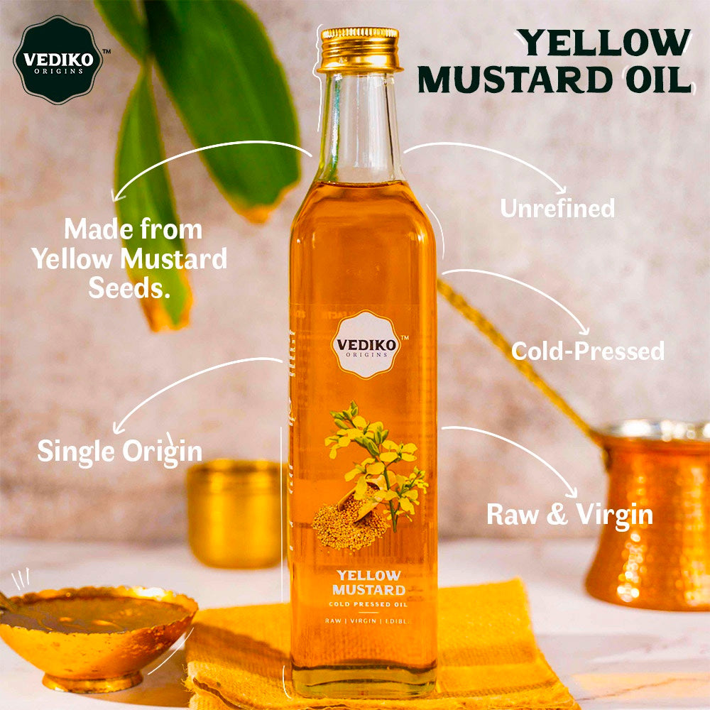 Vediko Origins Yellow Mustard Oil