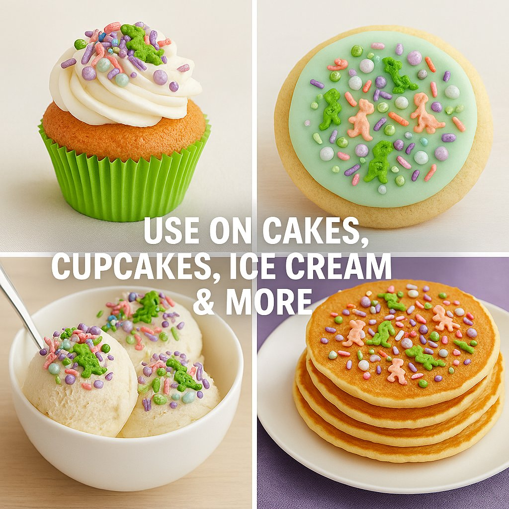 Confect Dino Sprinkles for Decorations 04