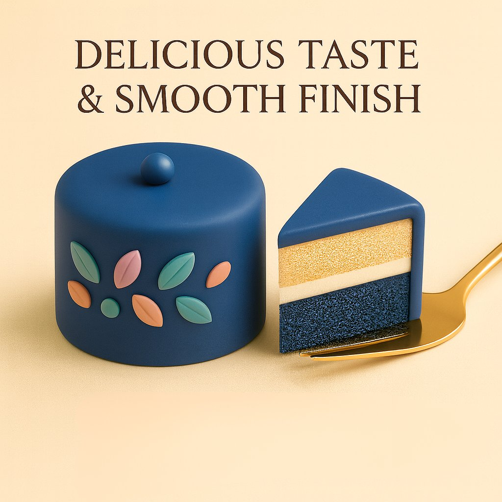 Confect Multipack of Lavender, Navy Blue, Teal and Skin Sugarpaste 15
