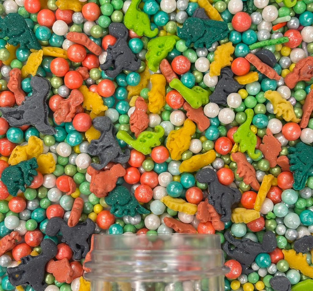 Confect Dino Sprinkles for Decorations 12