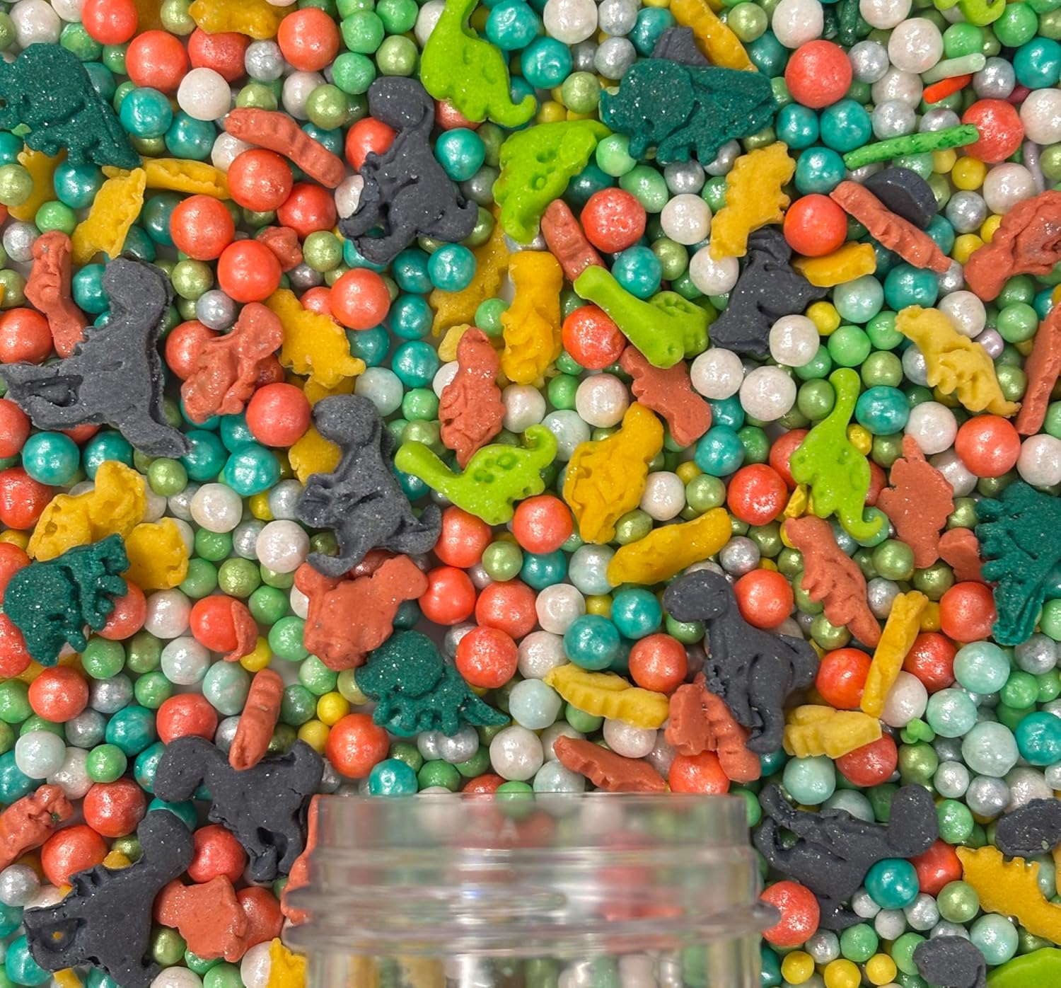 Confect Dino Sprinkles for Decorations 12