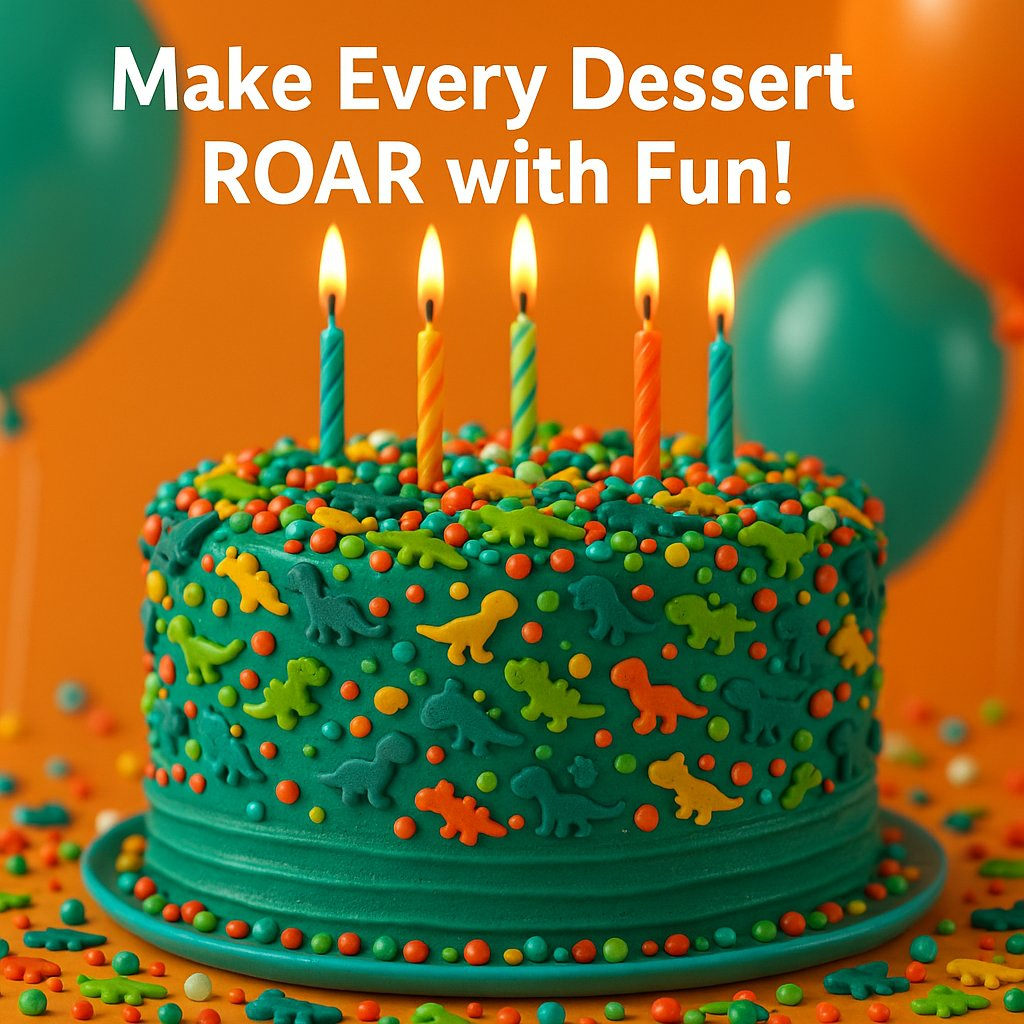 Confect Dino Sprinkles for Decorations 12