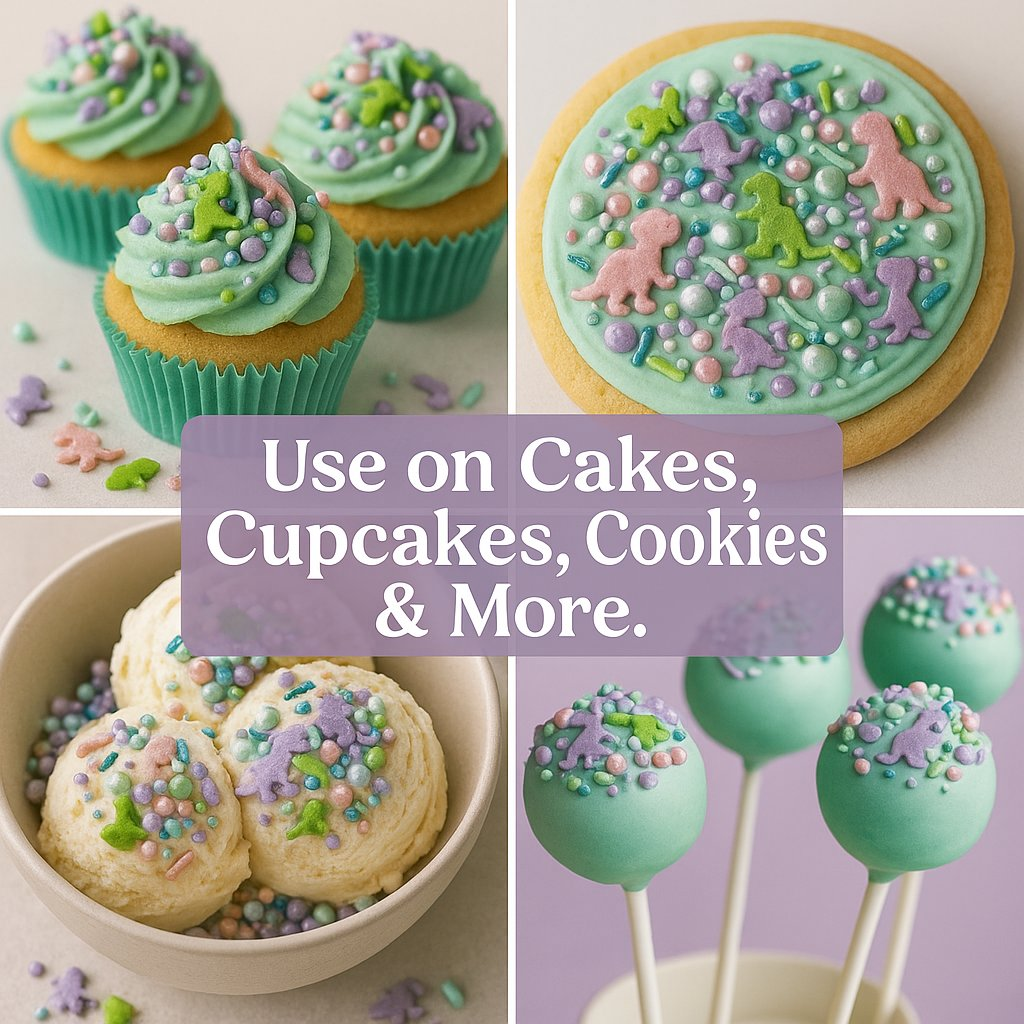 Confect Dino Sprinkles for Decorations 02
