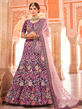 Myra Violet Designer Hand work Lehenga