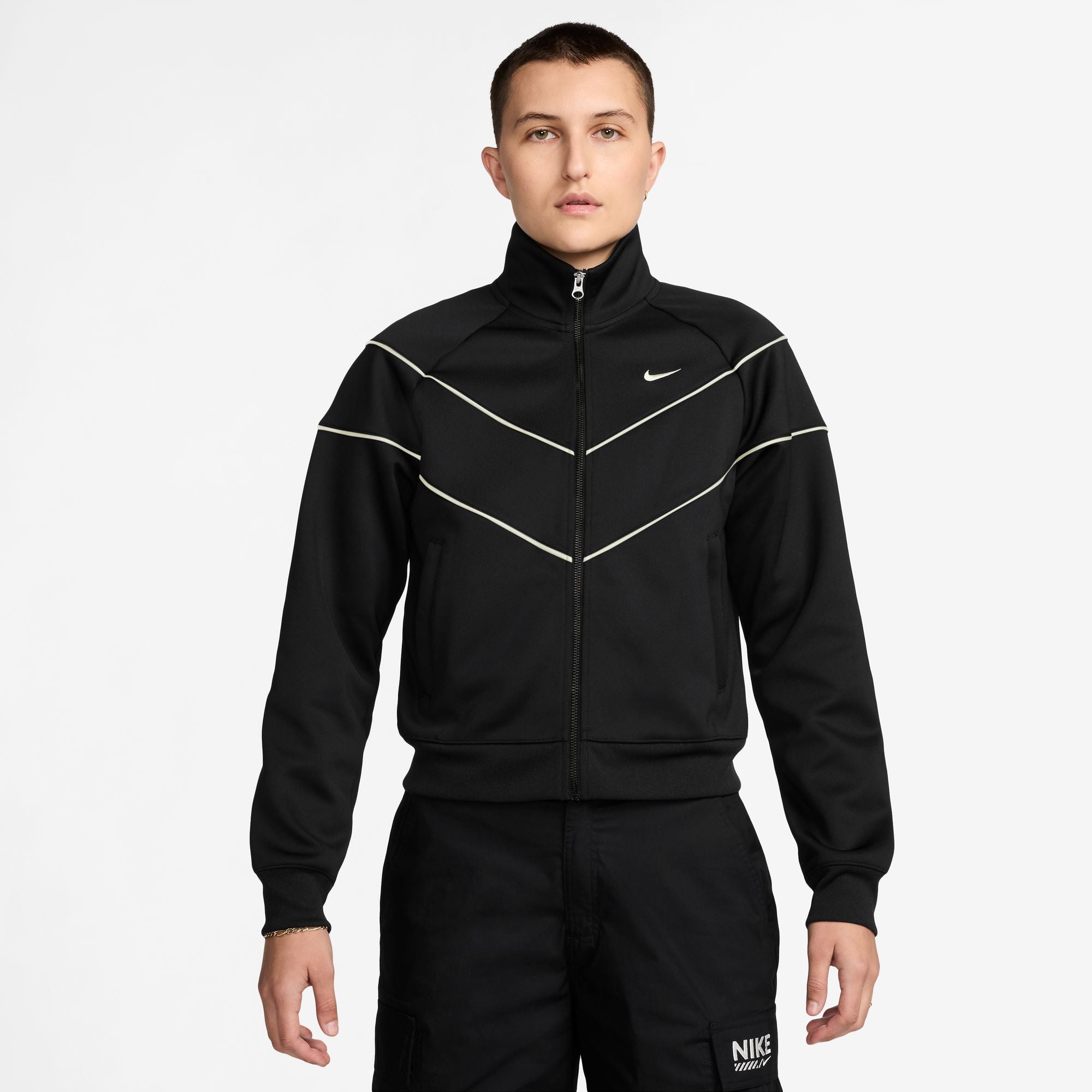 Nike Women's Sportswear Windrunner Knit Jacket - Black