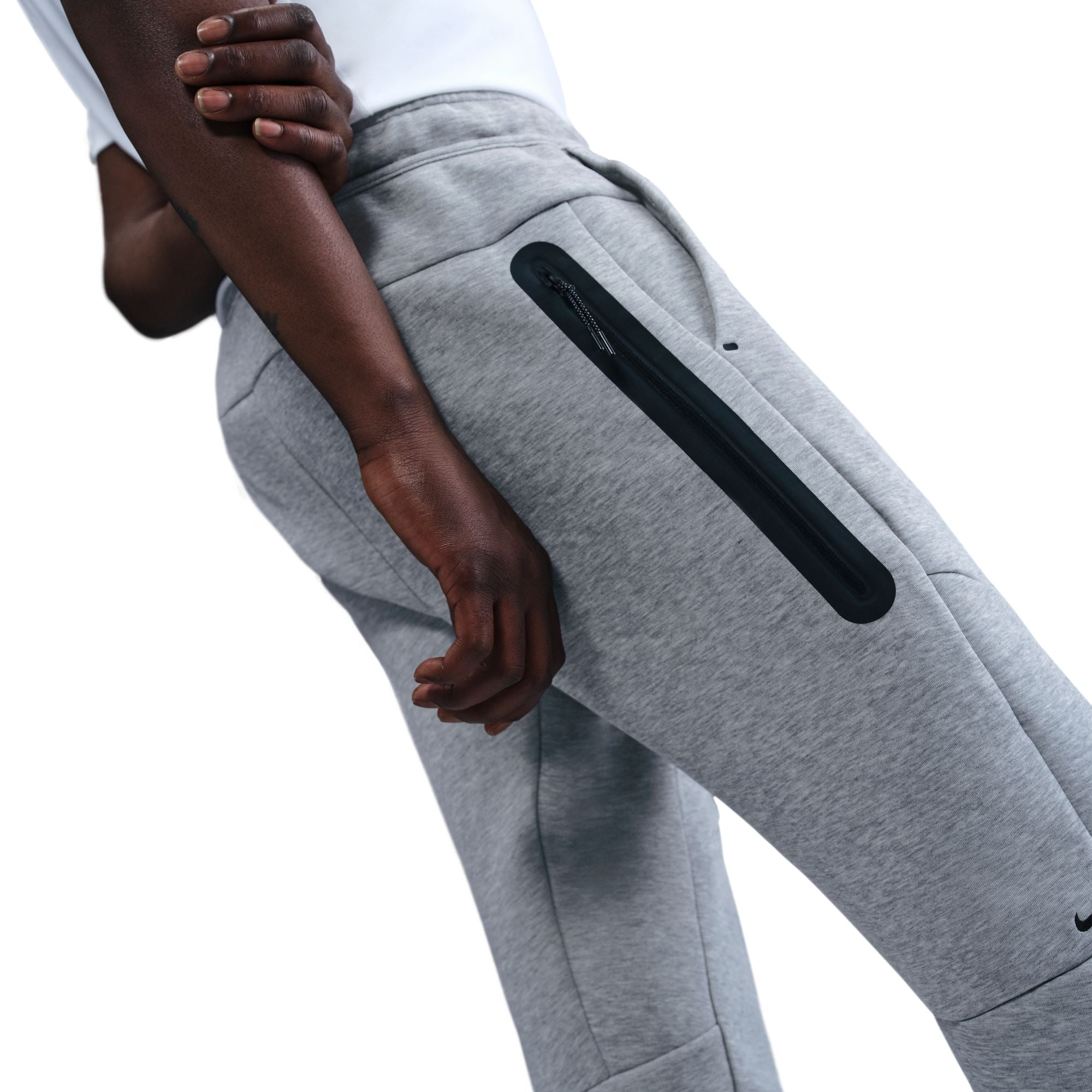 Nike Mens Tech Fleece Joggers - Heather Grey